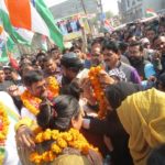 Congress Bharat Jodo Yatra Swagat - Dr Siraj Uddin Hashmi Amroha Hashmi girls Degree College