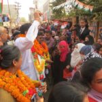 Congress Bharat Jodo Yatra Swagat - Dr Siraj Uddin Hashmi Amroha Hashmi girls Degree College