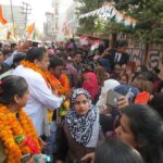 Congress Bharat Jodo Yatra Swagat - Dr Siraj Uddin Hashmi Amroha Hashmi girls Degree College