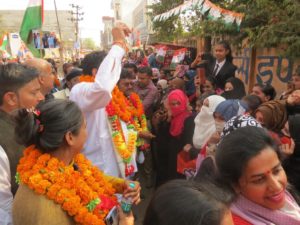 Congress Bharat Jodo Yatra Swagat - Dr Siraj Uddin Hashmi Amroha Hashmi girls Degree College