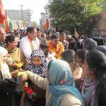 Congress Bharat Jodo Yatra Swagat - Dr Siraj Uddin Hashmi Amroha Hashmi girls Degree College